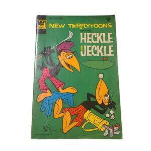 New Terrytoons #17  Gold Key Comics 1972 Heckle and Jeckle used